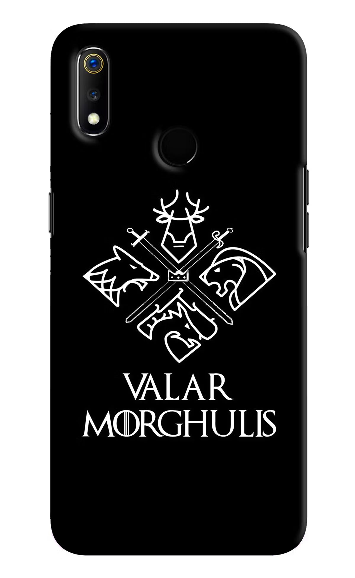 Valar Morghulis | Game Of Thrones Realme 3 Hard Case Back Cover by Casekaro