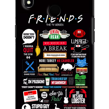 FRIENDS Realme 3 Hard Case Back Cover by Casekaro