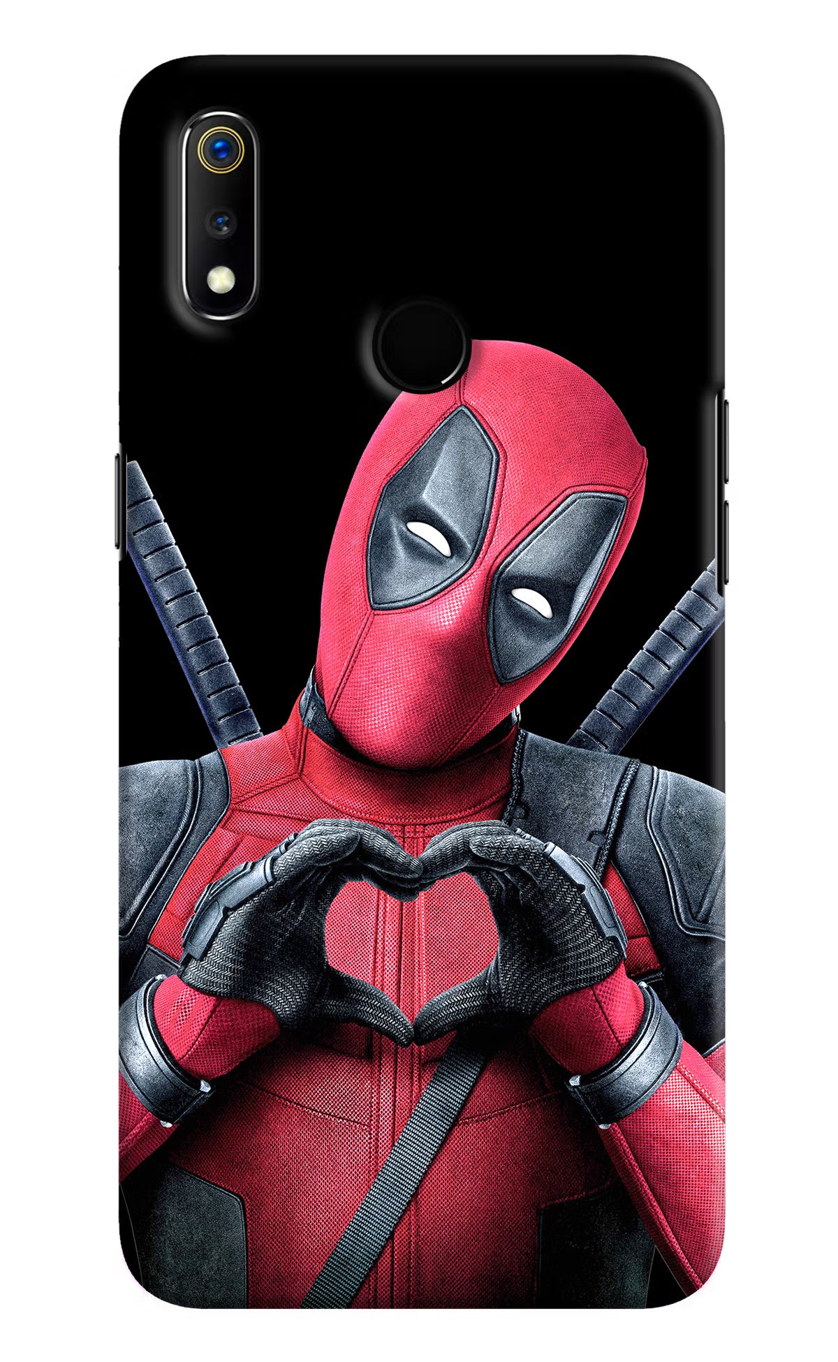 Deadpool Realme 3 Hard Case Back Cover by Casekaro