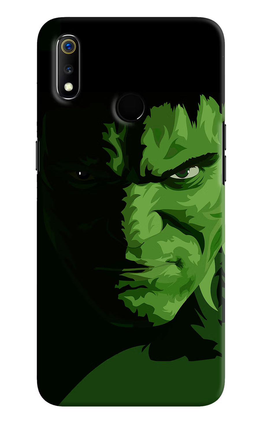 HULK Realme 3 Back Cover, Hard case