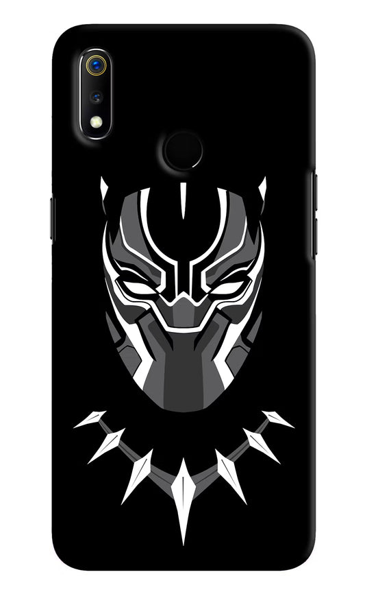 Black Panther Realme 3 Hard Case Back Cover by Casekaro