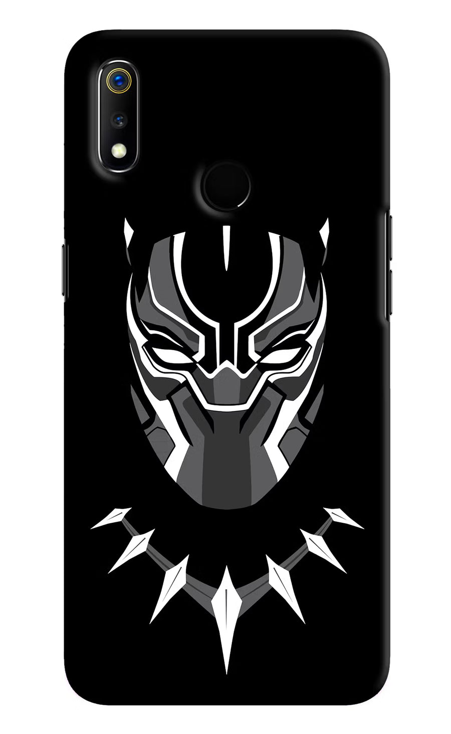 Black Panther Realme 3 Back Cover, Hard case