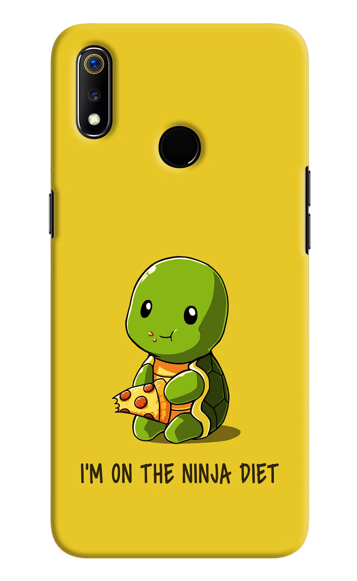 I'm on Ninja Diet Realme 3 Hard Case Back Cover by Casekaro