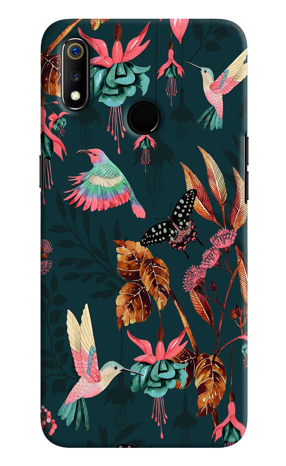 Birds Realme 3 Hard Case Back Cover by Casekaro