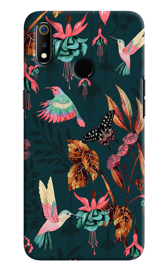 Birds Realme 3 Hard Case Back Cover by Casekaro