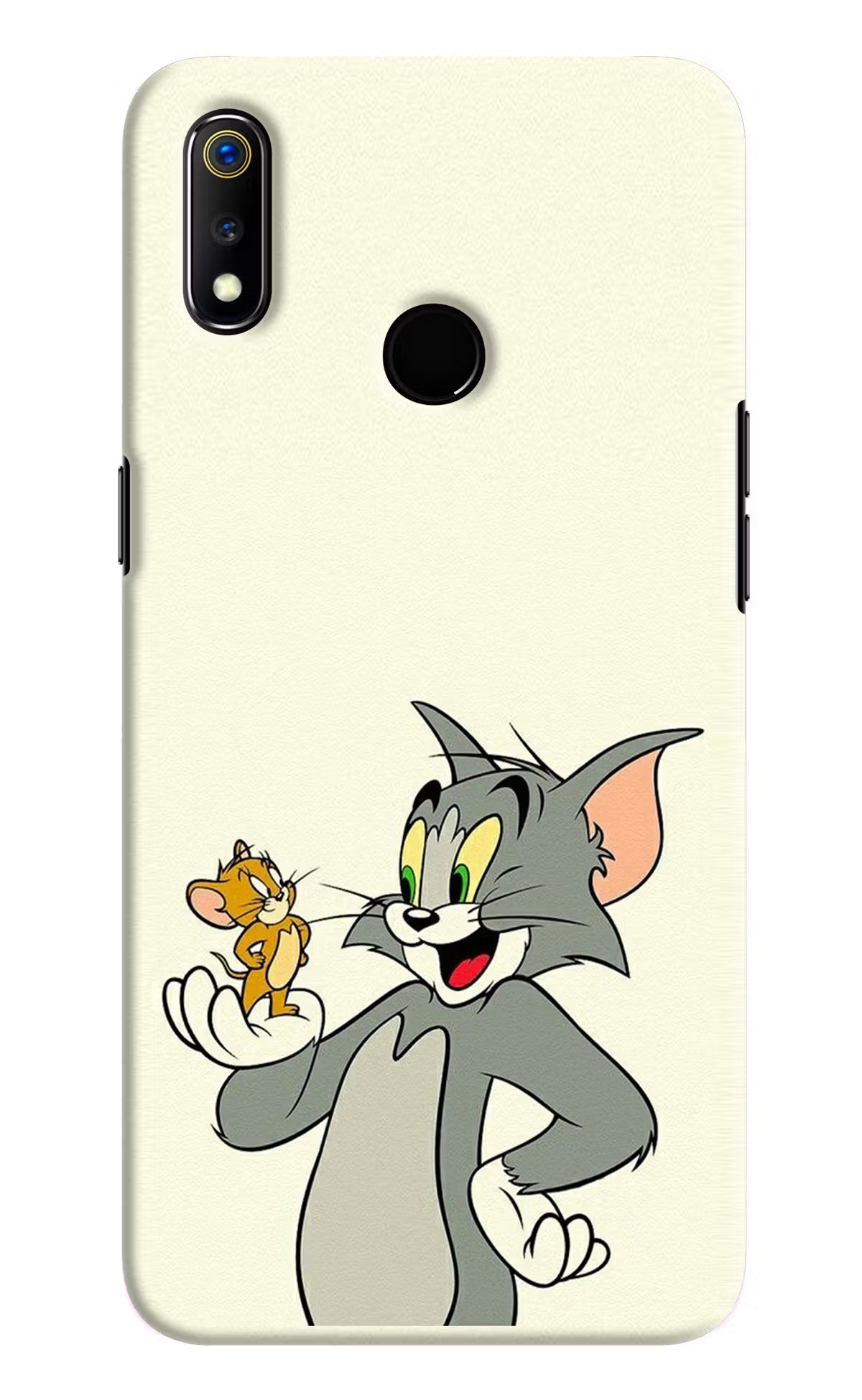 Tom & Jerry Realme 3 Hard Case Back Cover by Casekaro