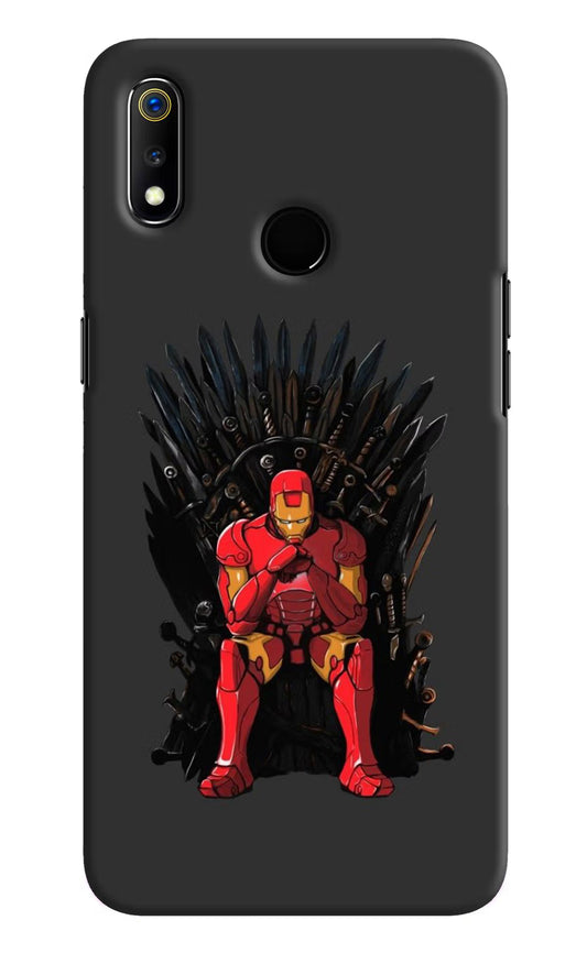 Ironman Throne Realme 3 Hard Case Back Cover by Casekaro