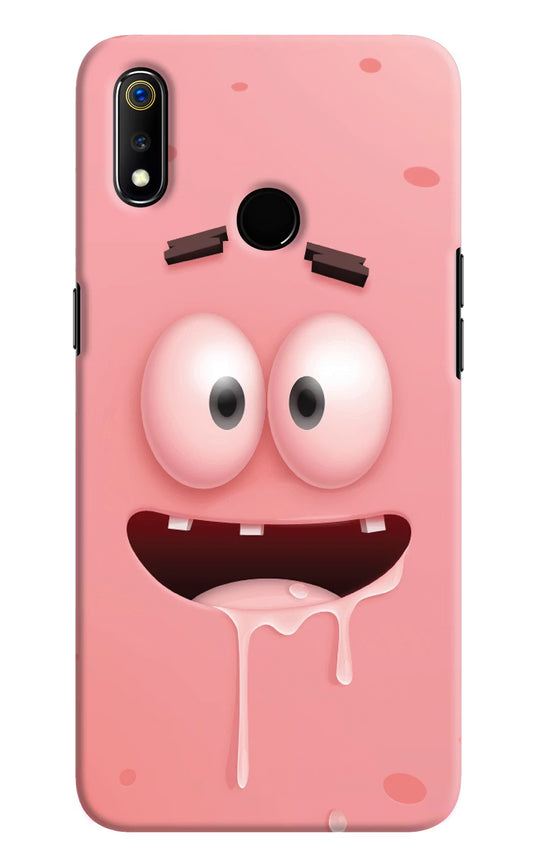 Sponge 2 Realme 3 Hard Case Back Cover by Casekaro