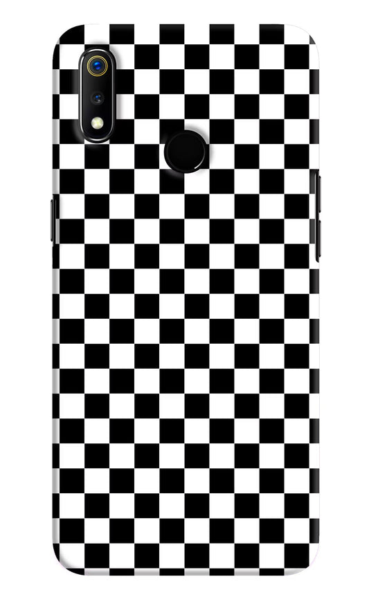 Chess Board Realme 3 Hard Case Back Cover by Casekaro