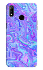 Glitter Realme 3 Hard Case Back Cover by Casekaro