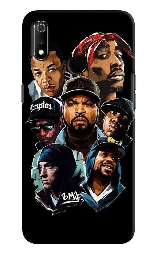 Rappers Realme 3 Hard Case Back Cover by Casekaro