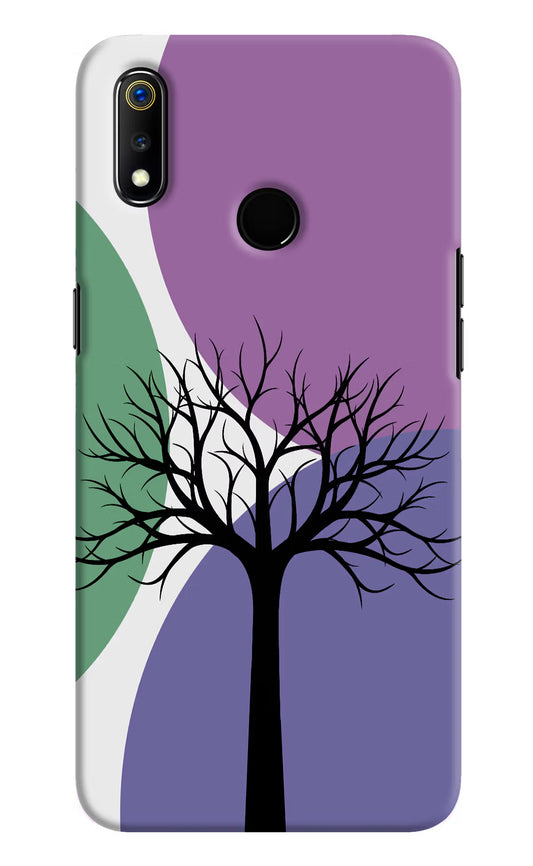 Tree Art Realme 3 Hard Case Back Cover by Casekaro