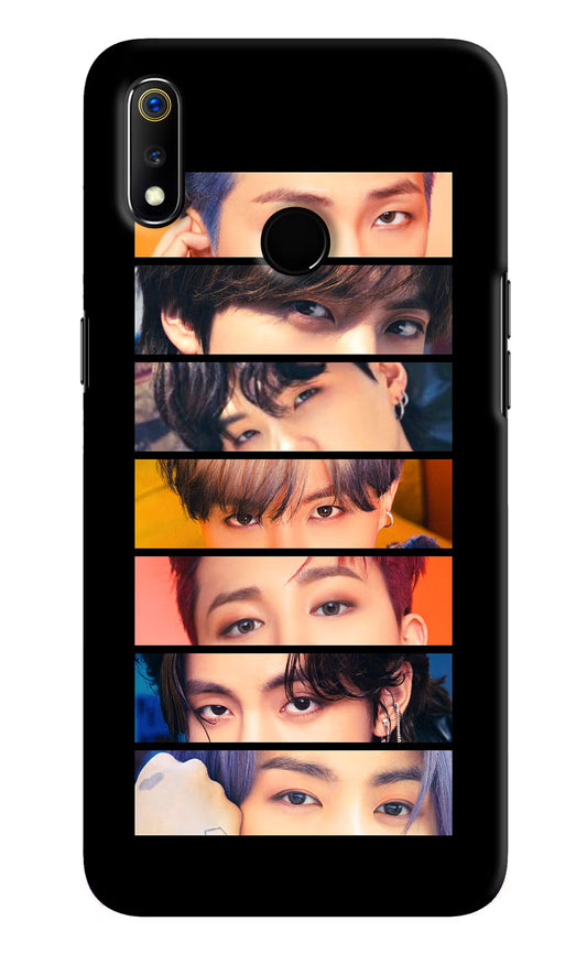BTS Eyes Realme 3 Hard Case Back Cover by Casekaro