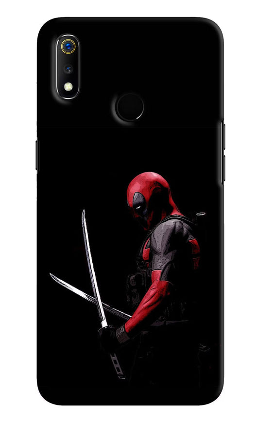 Deadpool Realme 3 Hard Case Back Cover by Casekaro