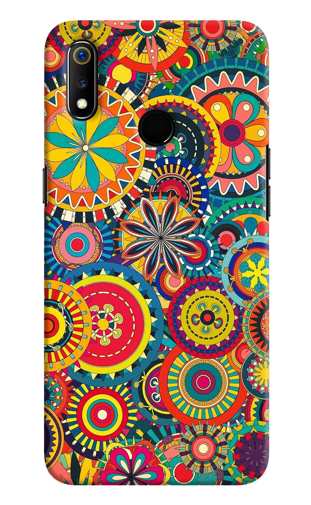 Gol Gol Art Realme 3 Hard Case Back Cover by Casekaro