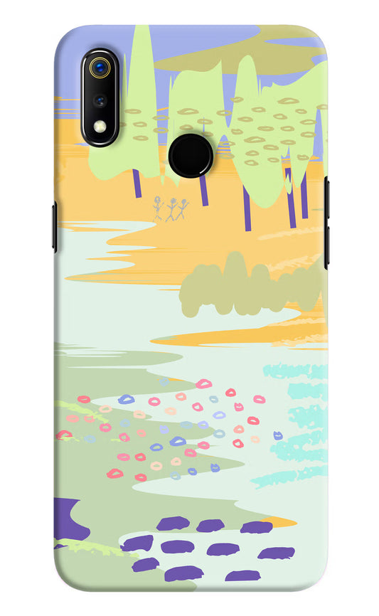 Scenery Realme 3 Hard Case Back Cover by Casekaro