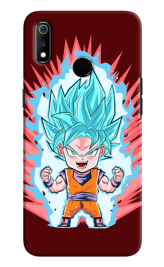 Goku Little Realme 3 Hard Case Back Cover by Casekaro