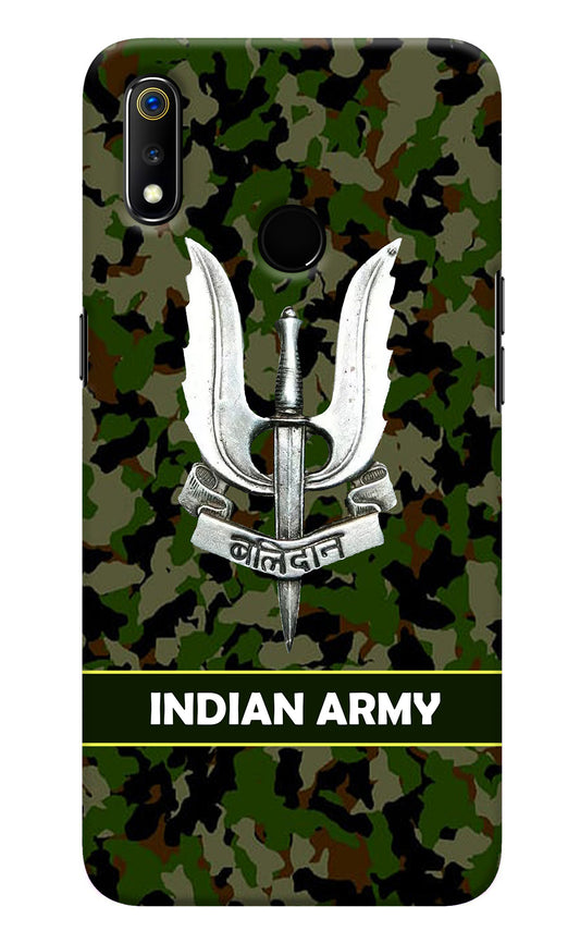 Balidan Indian Logo Realme 3 Back Cover