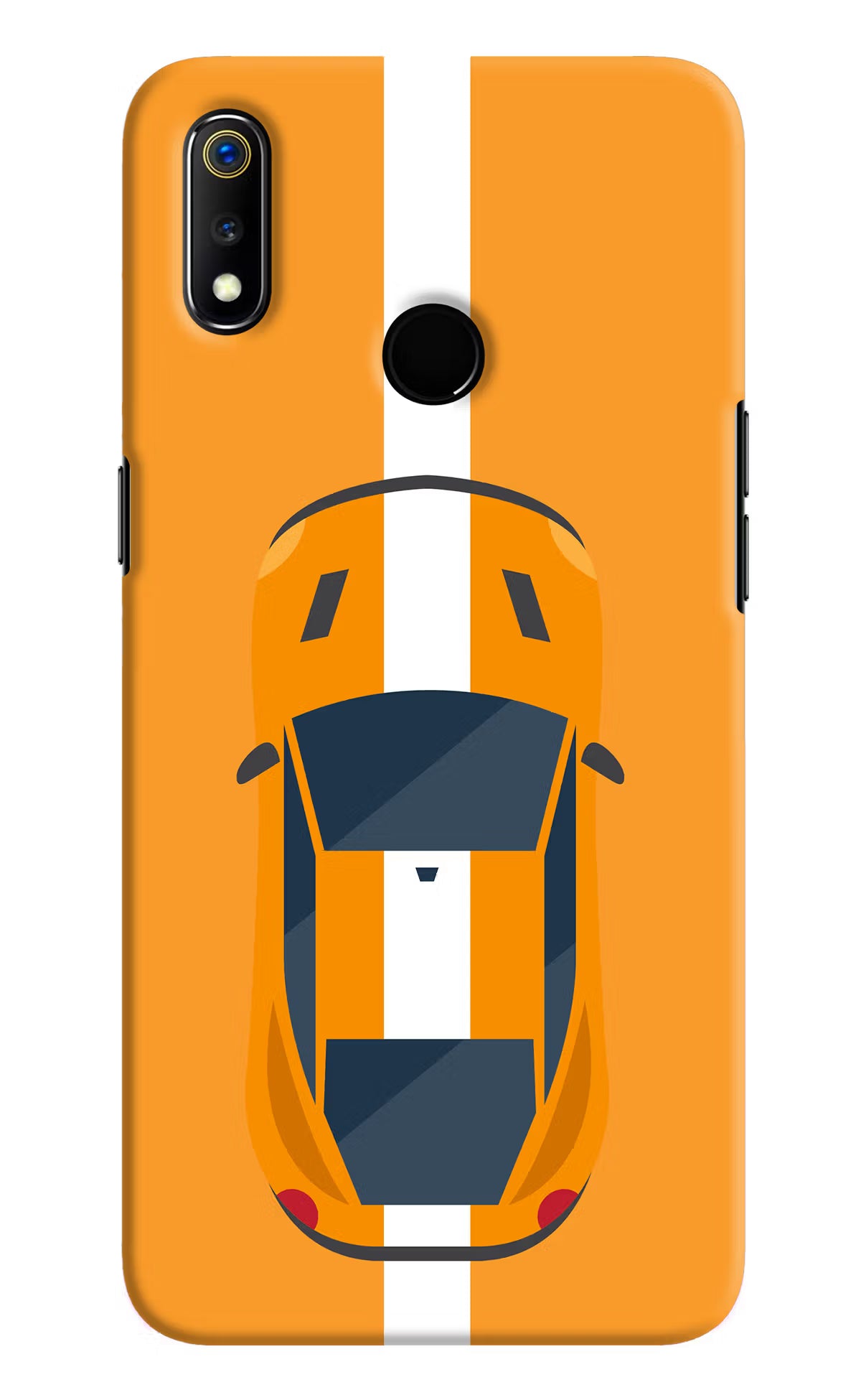 Highway Pursuit Realme 3 Hard Case Back Cover by Casekaro