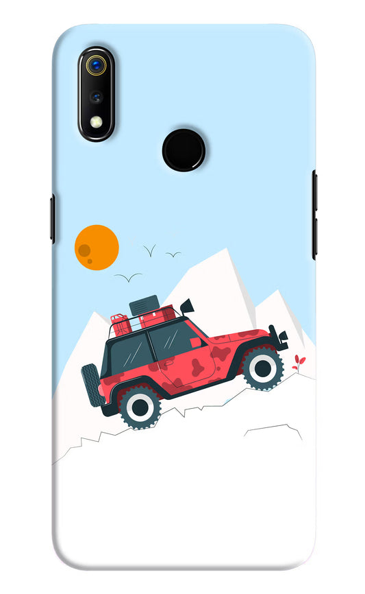 Mountain Trail Beast Realme 3 Hard Case Back Cover by Casekaro