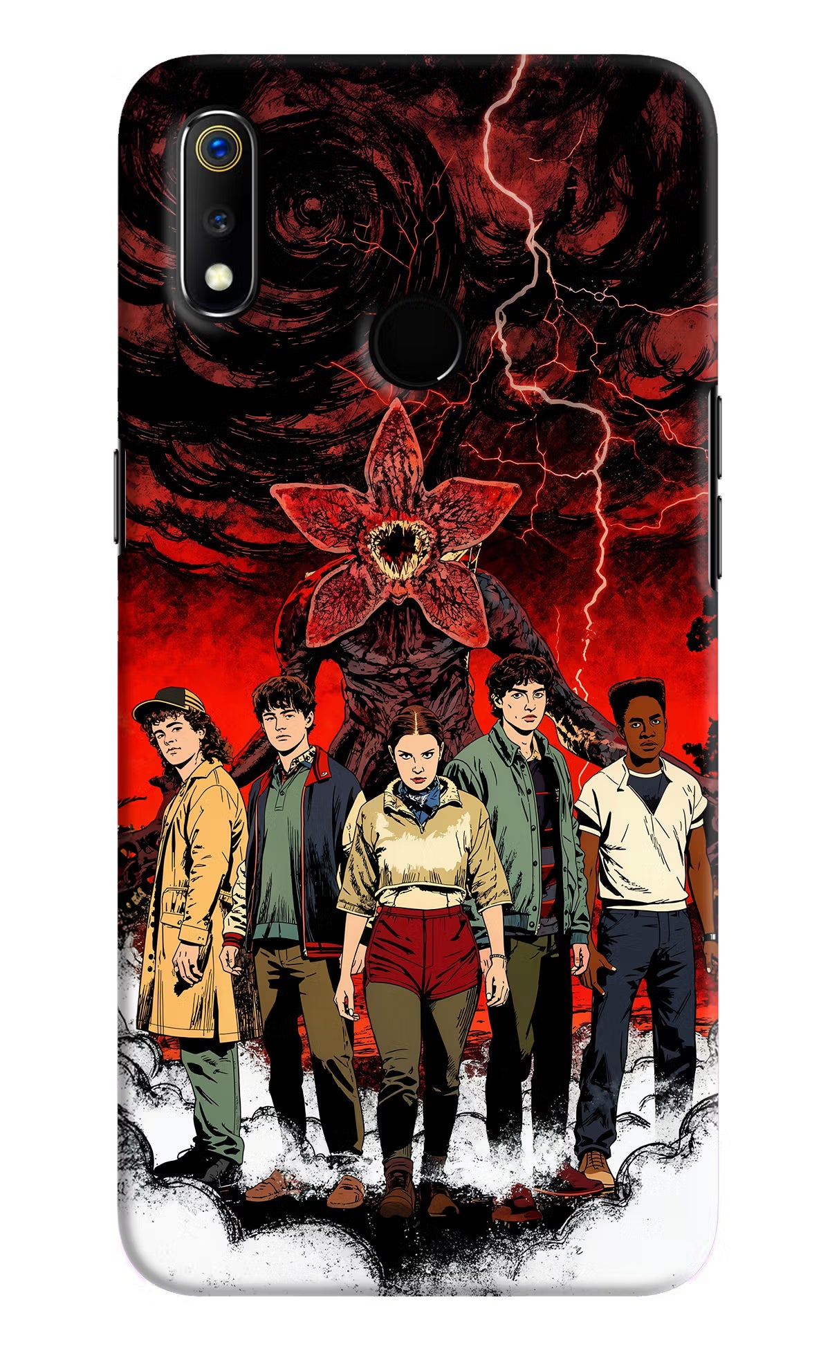 Ordinary Things Characters Realme 3 Hard Case Back Cover by Casekaro