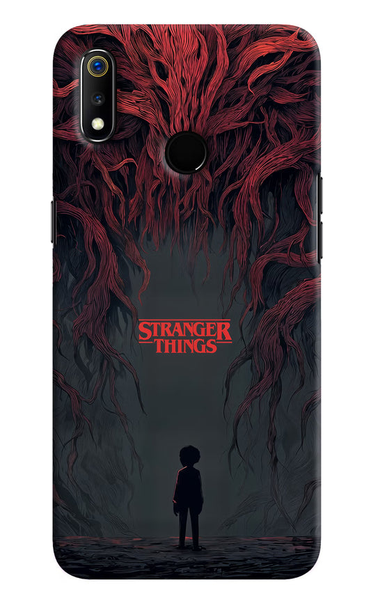 Ordinary Things Dark Side Realme 3 Hard Case Back Cover by Casekaro