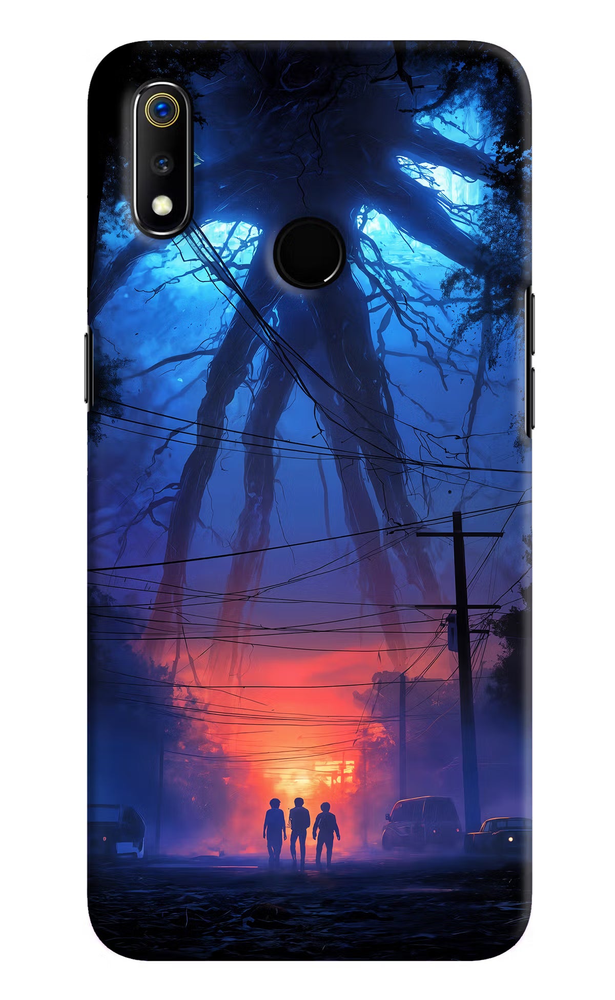 Ordinary Things Shadow Realme 3 Hard Case Back Cover by Casekaro