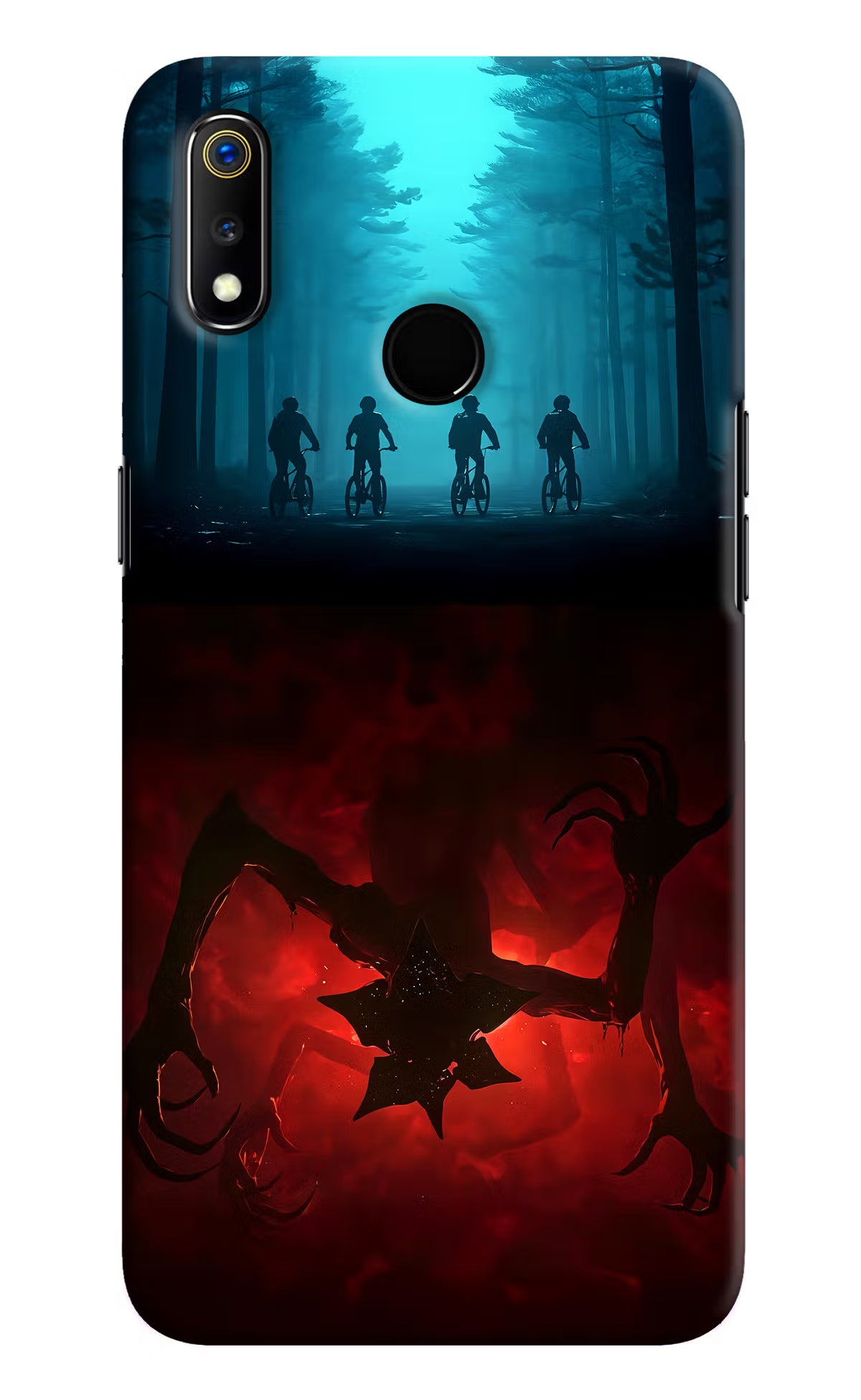 Ordinary Things Downside Up Realme 3 Hard Case Back Cover by Casekaro