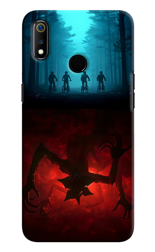 Ordinary Things Downside Up Realme 3 Hard Case Back Cover by Casekaro