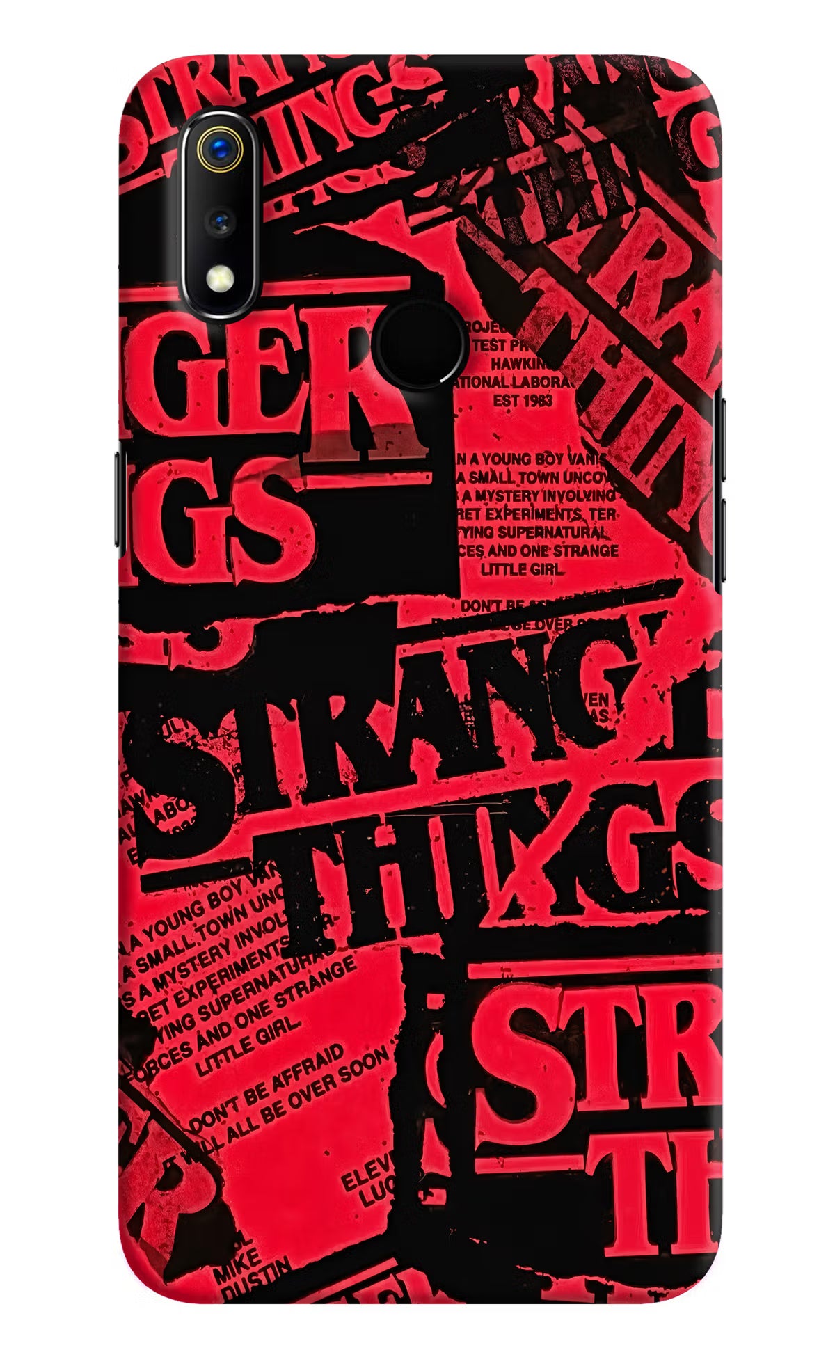 Ordinary Things Realme 3 Hard Case Back Cover by Casekaro