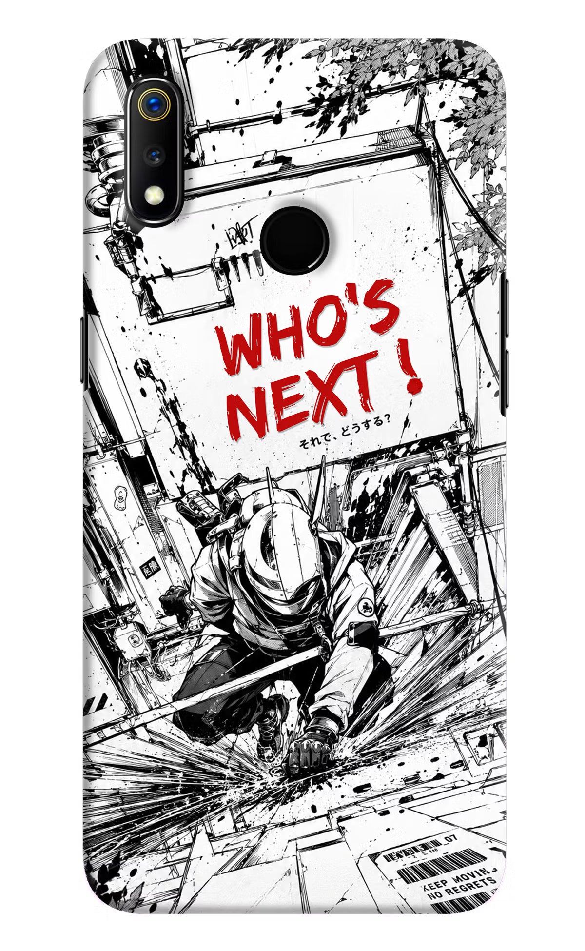 Who's Next Realme 3 Hard Case Back Cover by Casekaro