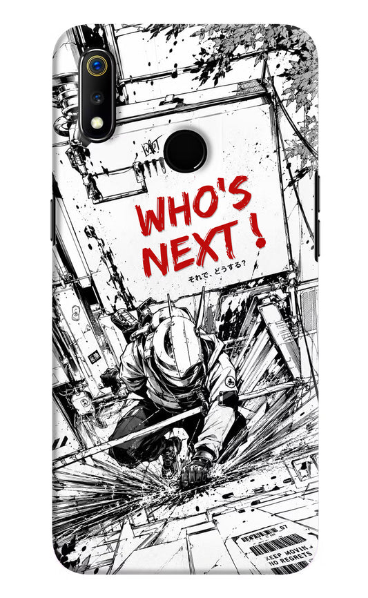 Who's Next Realme 3 Hard Case Back Cover by Casekaro