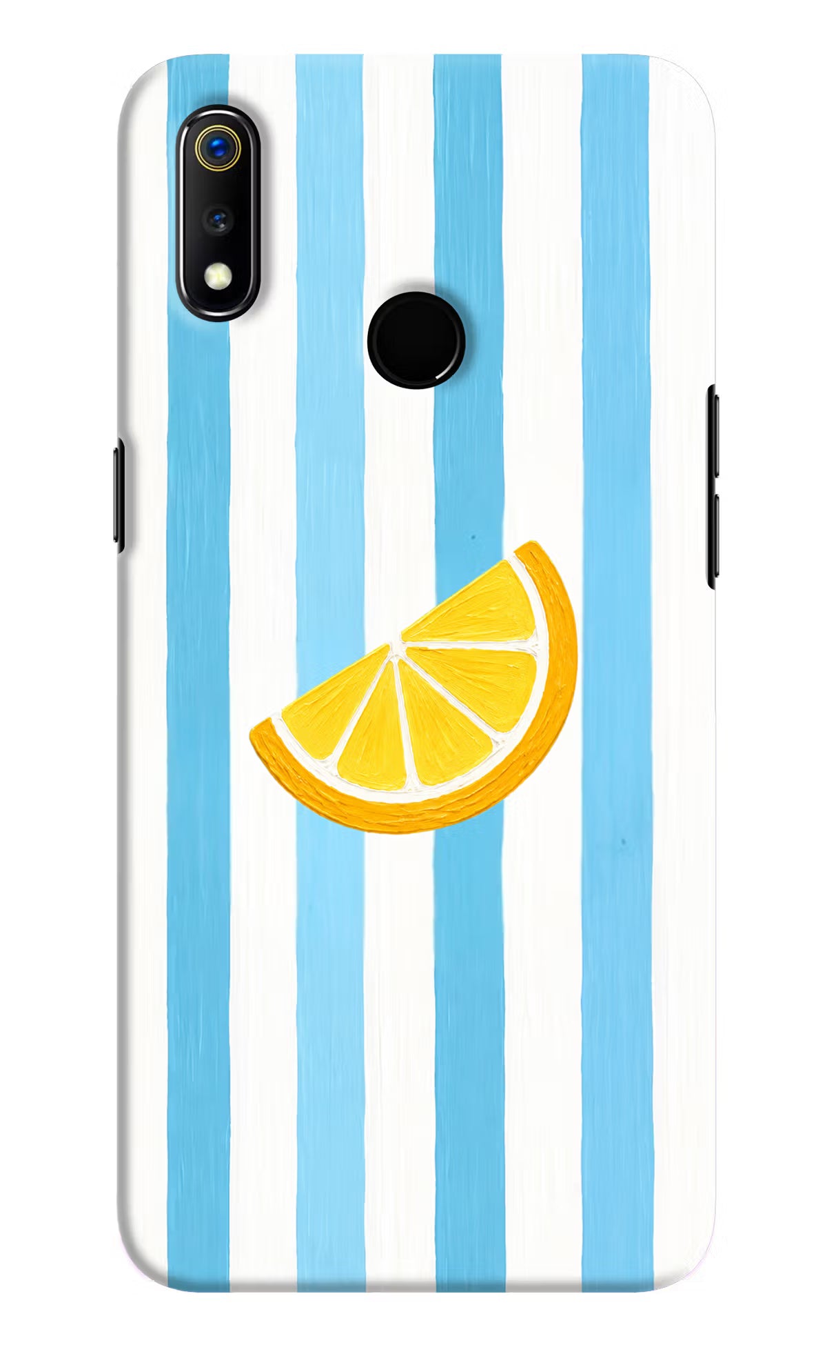 Summer Lemon Realme 3 Hard Case Back Cover by Casekaro