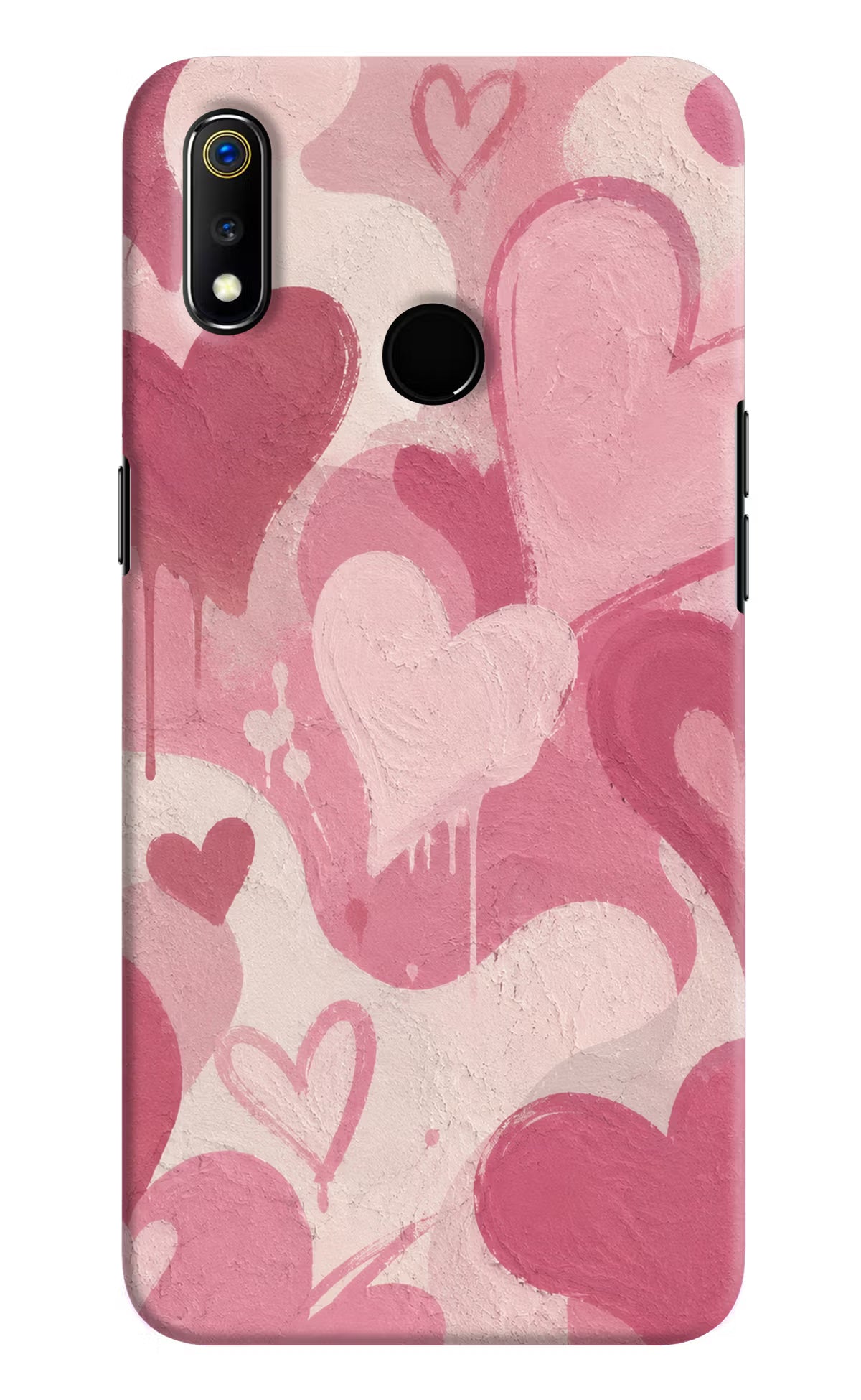 Hearty case Realme 3 Back Cover
