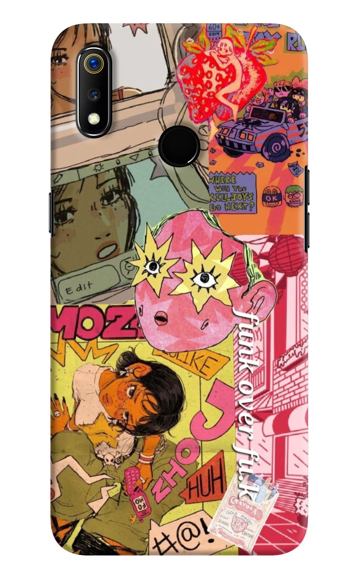 Funkover Realme 3 Back Cover