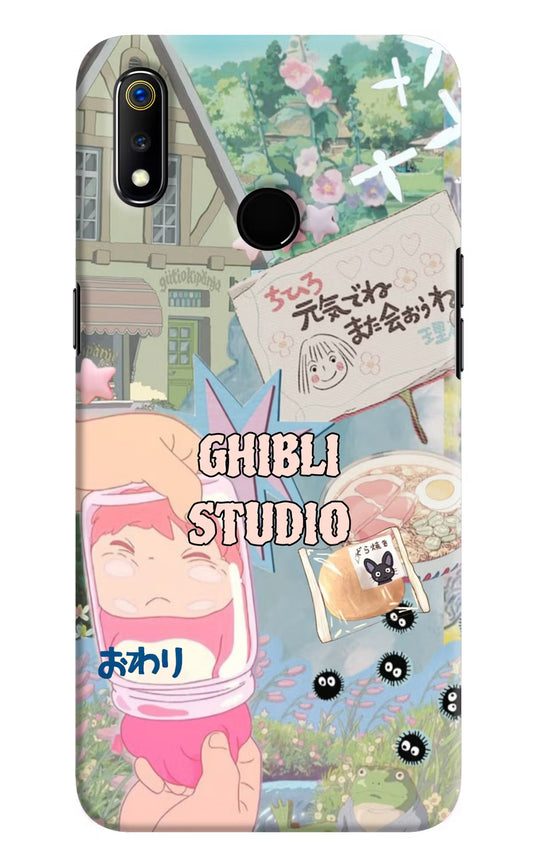 Studio Ghibli Realme 3 Hard Case Back Cover by Casekaro