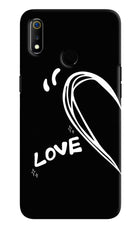Love Line Realme 3 Hard Case Back Cover by Casekaro