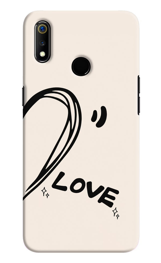 Soul Line Realme 3 Hard Case Back Cover by Casekaro