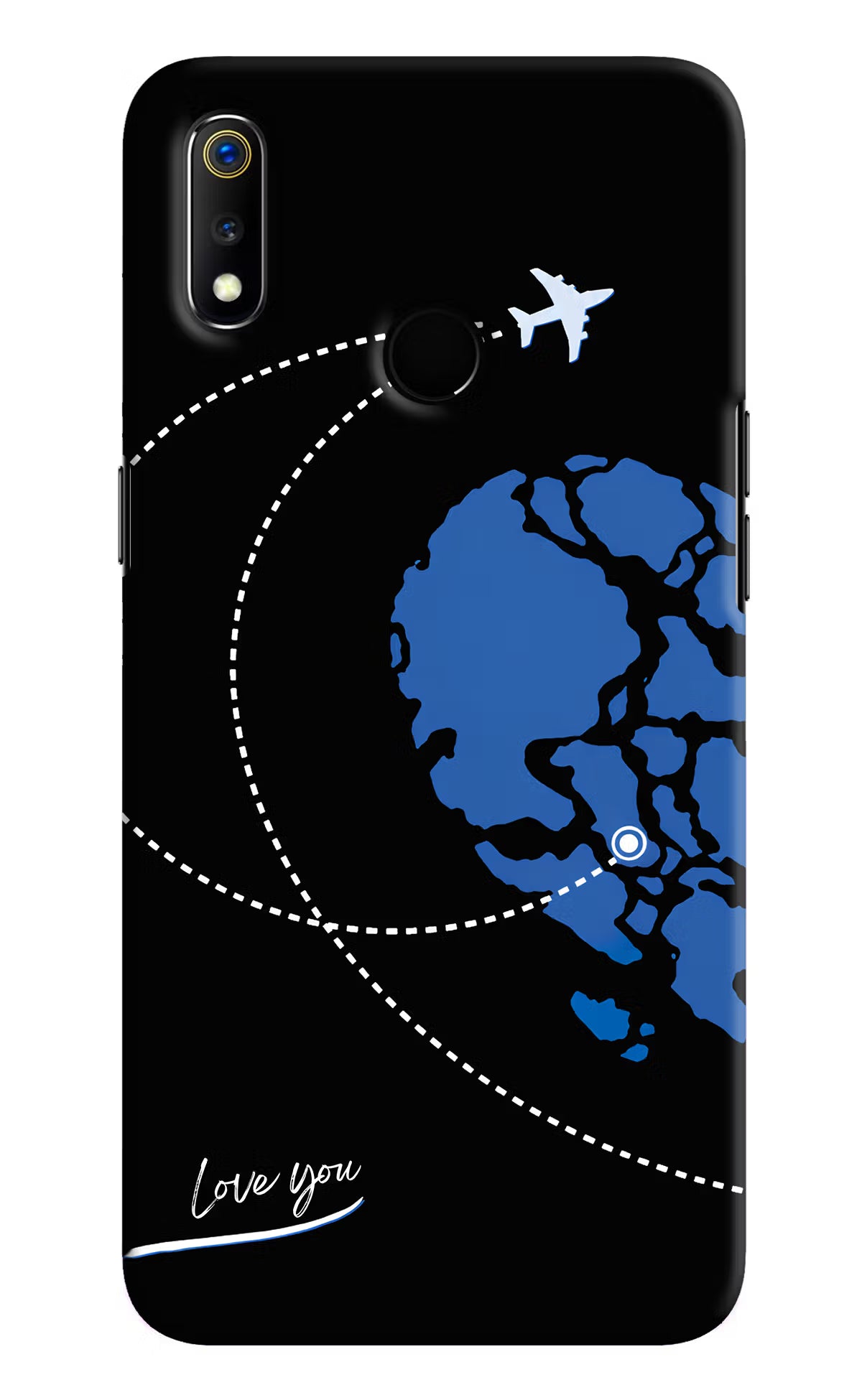 Love Orbit Realme 3 Back Cover