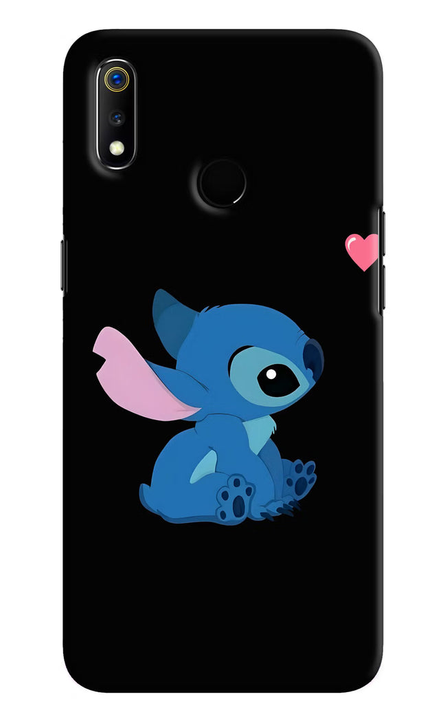 Stitch Crush Realme 3 Hard Case Back Cover by Casekaro