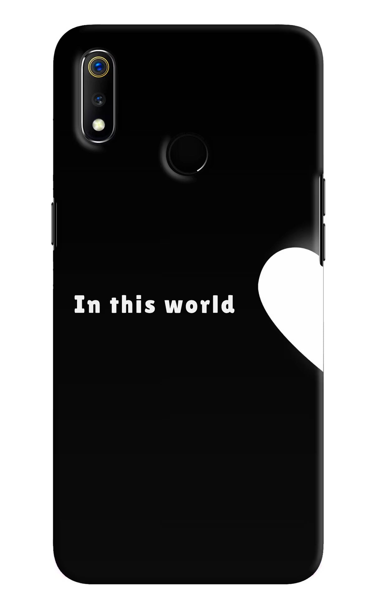 This World Realme 3 Back Cover
