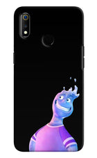 Wade Wave Realme 3 Hard Case Back Cover by Casekaro