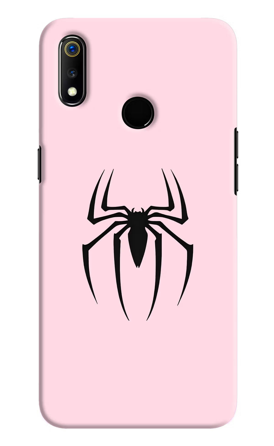 Peter Symbol Realme 3 Back Cover, Hard case