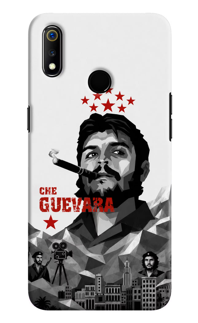 Che Guevara Iconic Realme 3 Hard Case Back Cover by Casekaro