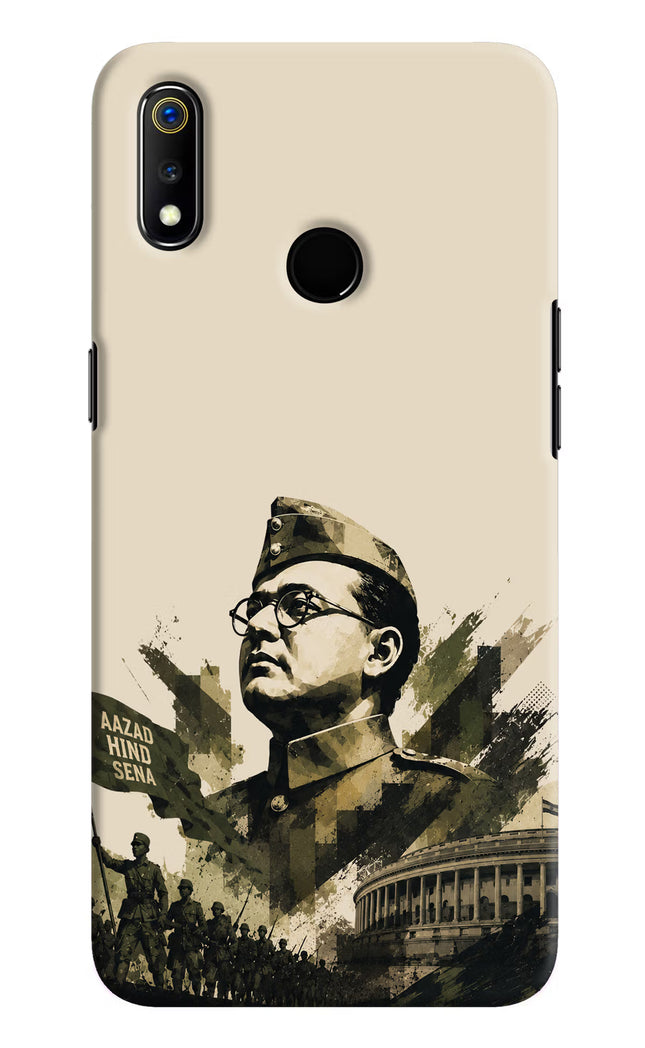 Netaji Rising Realme 3 Hard Case Back Cover by Casekaro