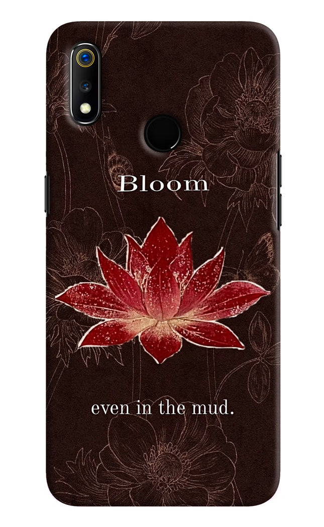 Bloom Realme 3 Hard Case Back Cover by Casekaro