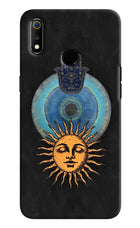 Divine Sun Realme 3 Hard Case Back Cover by Casekaro