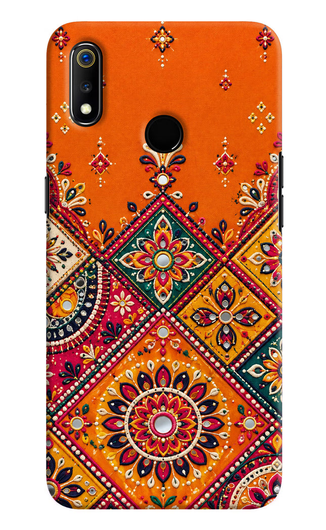 Kutch Glow Realme 3 Hard Case Back Cover by Casekaro