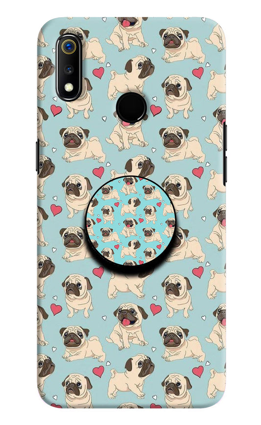 Pug Dog Realme 3 Pop Case by Casekaro