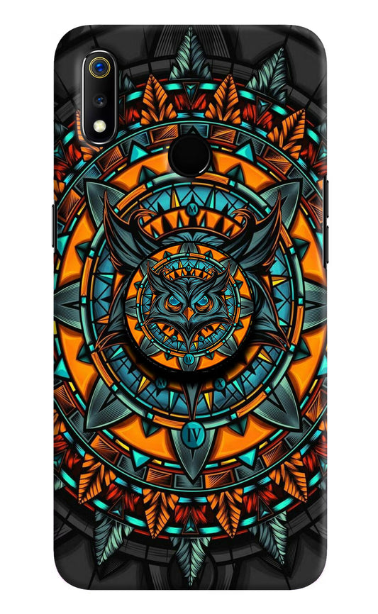 Angry Owl Realme 3 Pop Case by Casekaro